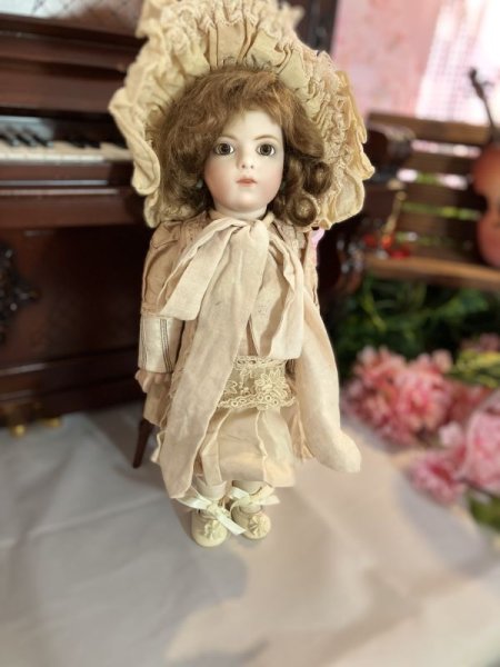 画像4: ブリュリプロダクション　ビスクドール31cm　ヴィンテージ作者不明 (4)