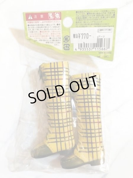 画像3: 【特価】Shoes Selection/ 編み込みチェックロングブーツPullip用 (3)