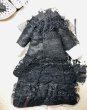 画像7: 花布糸様制作『BLACKワンピースとヘッドドレスとケープとコルセットのセット』27 cmドール size (7)