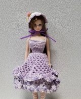 ジェニーちゃん等27cmサイズやリカちゃんsize『メリーウール編み