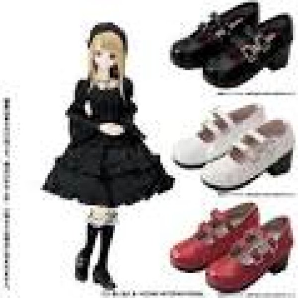 画像3: 50ストラップシューズ(ブラック) (3)