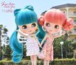 画像2: 【特価】Blythe公式WIG　ネオブライス用「オリジナルスーパーデラックスウィッグ」ソフトウェーブ【ブルーラグーン】 (2)