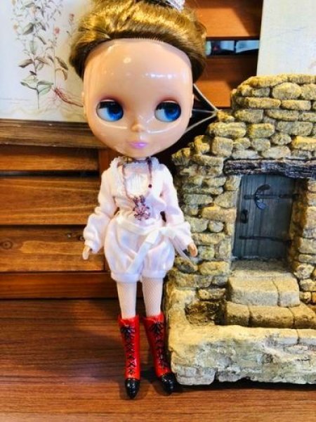 画像6: ドール用とドールオーナー様用の ビーズのネックレスと革紐のセット F (6)