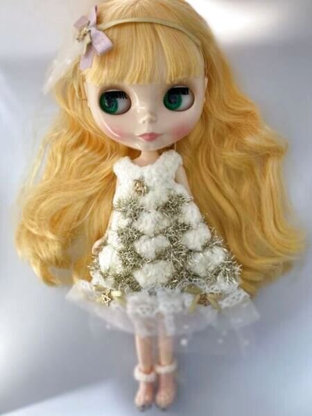 画像3: ネオブライス.リカちゃんsize『ニット編みルームブーツ』ベビーピンク (3)