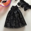 画像1: mumudolly様作成 Blackワンピースdress set※火曜子size (1)