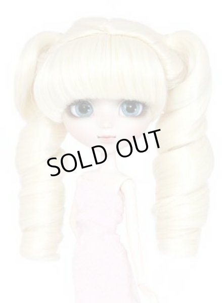 画像1: 公式プーリップ　メイクイットオウン　ウィッグ「ツインロール　プラチナ」9インチ:プーリップ/ダル/ビョル/テヤン/イスル　サイズ (1)