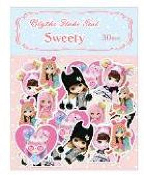 画像1: Blythe公式グッズフレークシールセット『Sweetie』30枚入り (1)