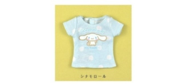 画像1: Blythe公式ドリーウェア：ネオブライスサイズ(22ｃｍ服)日本限定販売『 Tシャツ【サンリオ シナモンロール】』 (1)