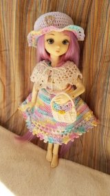 27cmドールサイズの黒のワンピース/「マジックツリーハウス」2