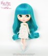 画像1: 【特価】Blythe公式WIG　ネオブライス用「オリジナルスーパーデラックスウィッグ」ソフトウェーブ【ブルーラグーン】 (1)