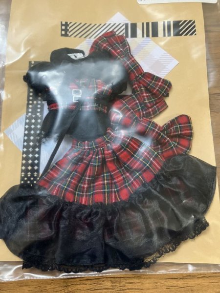 画像4: 『BLACK&RED闇かわワンピース4点セット』ネオブライス.ブライスサイズ　 (4)