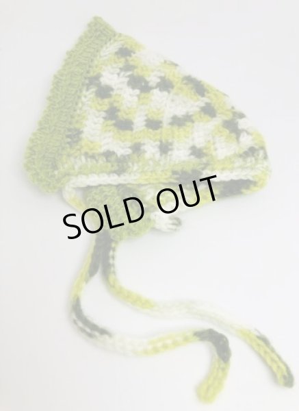 画像3: プーリップ相当 size『MIXニットのワンピース&ボネとバッグのセット』 (3)