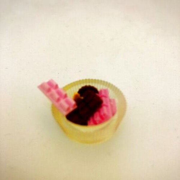 画像3: AS工房様作成1/6ドールサイズミニチュアフェイクスウィーツ『カットチョコレート1つピックアップタイプ 』 (3)