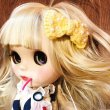 画像4:  『  YELLOWおリボンヘアクリップタイプ 』 巨頭ドール,等身大ドール, SD,DD,等身大ドール,様々なドールさん等に (4)