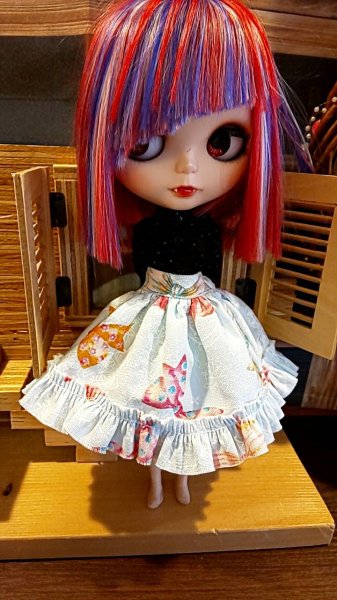 画像5: 【特価】あま茶まる様 制作 『 ふんわりギャザースカート 』 ネオブライス size (5)