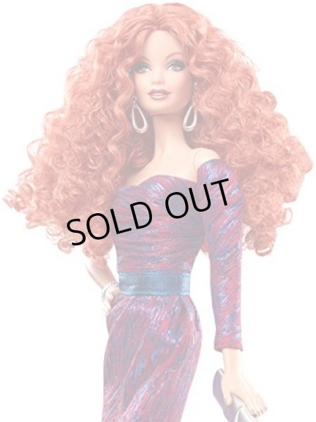 画像1: 【訳あり特価】2015年製マテル社バービーLOOK The Look City Shine Redhead Doll『赤毛さん』デッドストック (1)