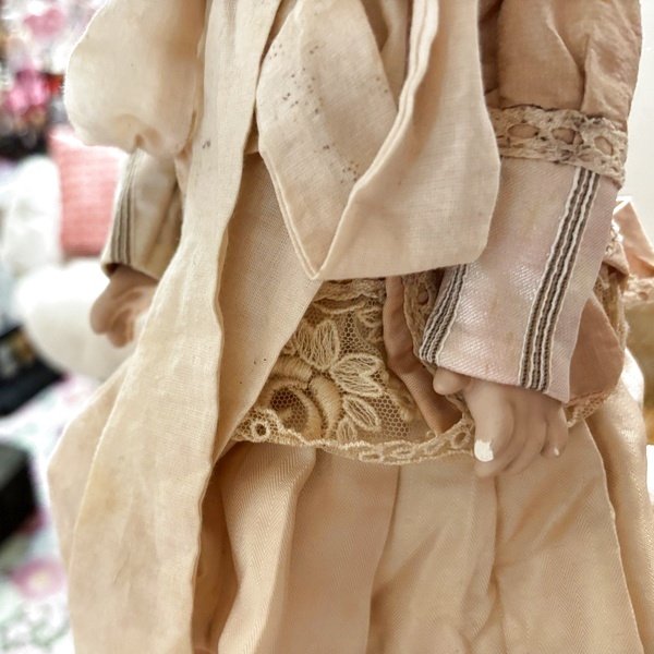 画像10: ブリュリプロダクション　ビスクドール31cm　ヴィンテージ作者不明 (10)