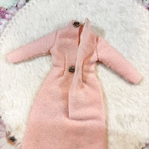 画像3: 花布糸様制作【チャイナ風のタイトドレス】プーリップ相当size (3)