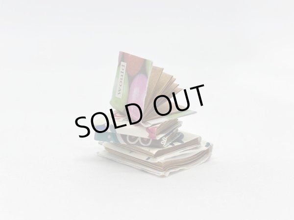 画像2:  1/6サイズ又は1/12ドールサイズ豆本『ファンタジー系の豆本他5冊セット』2cm×1.5cm×0.3cm (2)