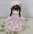 画像2: オビツ11ねんどろいどどーる共用サイズ　ワンピース&サイズ違いベレー帽2点セット『ピンク』 (2)
