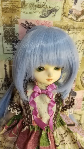 画像5: 幼SD相当サイズ『ワンピースとボンネットのセット』 (5)