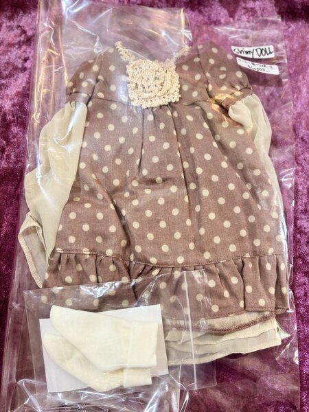 画像3: Shiny DOLL公式OF『コーヒー色ワンピースセット』ShinyDOLL Thaatha body size (3)