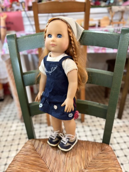 画像2: 赤毛のブルーの瞳の女の子　ドイツ製　ヴィンテージGotz 42cm (2)