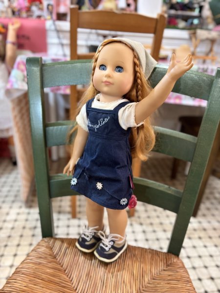 画像5: 赤毛のブルーの瞳の女の子　ドイツ製　ヴィンテージGotz 42cm (5)