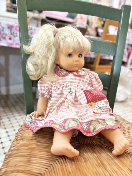 画像3: ブロンドのブルーの瞳の女の子　ドイツ製　ヴィンテージZaph46cm (3)