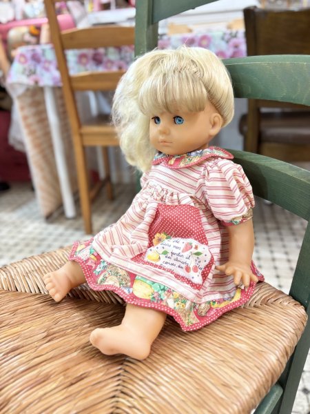 画像4: ブロンドのブルーの瞳の女の子　ドイツ製　ヴィンテージZaph46cm (4)