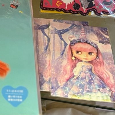 画像1: Blythe公式ステーショナリーグッズ『ポストカードセット(3枚入り)』リフレクション