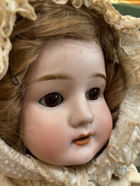 画像4: 仏ビスクドール『パンシー』経年劣化有59cmアンティーク (4)