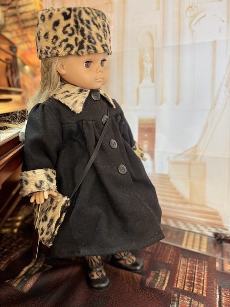 画像2: ドイツ製 Angel Buppe エンジェルブッペ 人形 ヴィンテージドール『冬の装い』43cm (2)