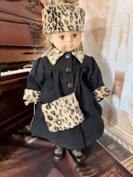 画像1: ドイツ製 Angel Buppe エンジェルブッペ 人形 ヴィンテージドール『冬の装い』43cm (1)