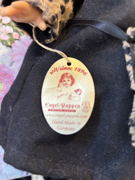 画像5: ドイツ製 Angel Buppe エンジェルブッペ 人形 ヴィンテージドール『冬の装い』43cm (5)