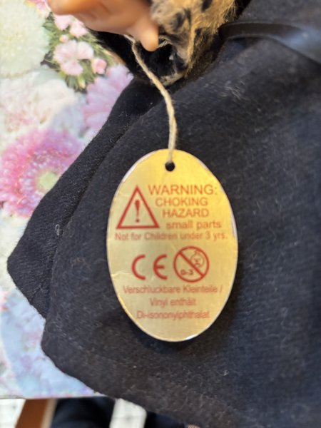 画像3: ドイツ製 Angel Buppe エンジェルブッペ 人形 ヴィンテージドール『冬の装い』43cm (3)