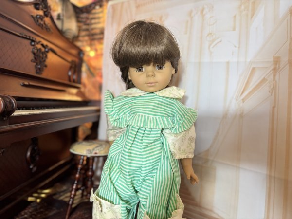 画像3: ダークブラウンの瞳の子　ドイツ製　ヴィンテージGotz 42cm (3)