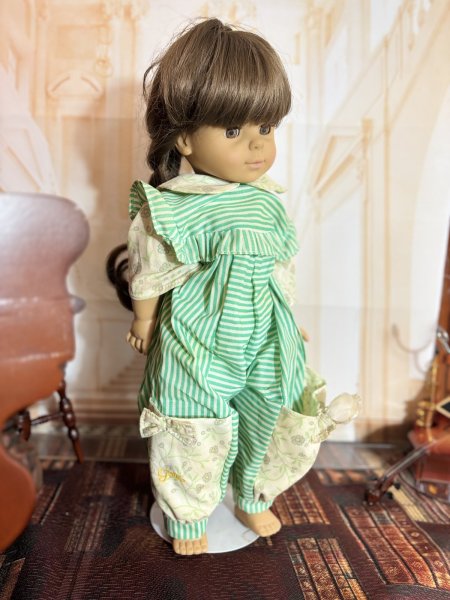 画像2: ダークブラウンの瞳の子　ドイツ製　ヴィンテージGotz 42cm (2)