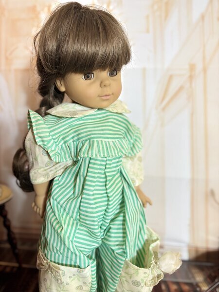 画像1: ダークブラウンの瞳の子　ドイツ製　ヴィンテージGotz 42cm (1)