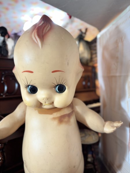 画像6: ヴィンテージキューピー羽根有54cm (6)