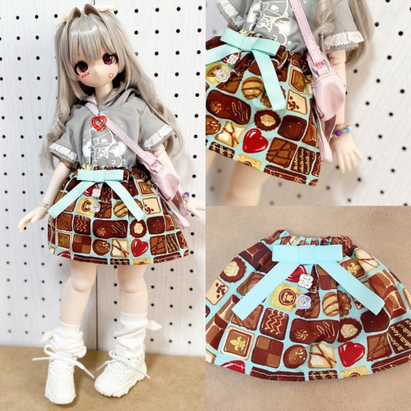 画像3: 1/4スケールドールサイズ『チョコレートミニスカート』 (3)