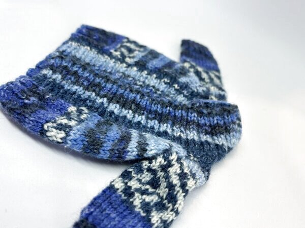 画像3: オビツボディ27size『ブルーニットカーディガン』 (3)