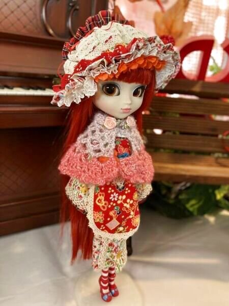 画像3: ネオブライス相当size『薔薇のケープ』 (3)