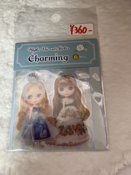 画像3: Blythe公式グッズダイカットステッカー『Enchanted』6枚入り(ピンク) (3)