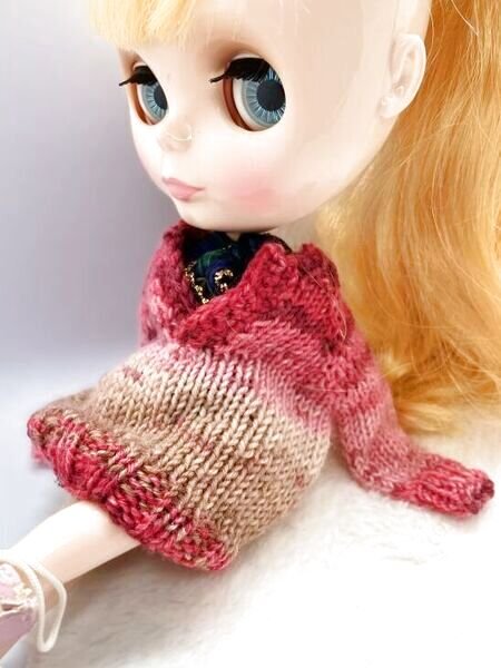 画像4: ネオブライスsize『ラズベリーニット』セーター (4)