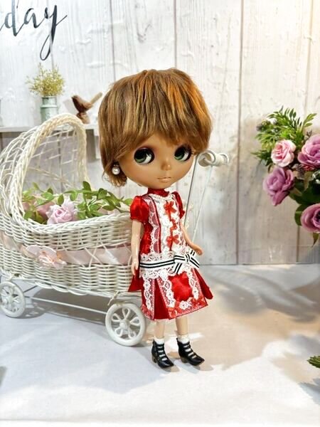 画像4: ネオブライスsizeウィッグ【ブラウン】ショートヘアウィッグボアヘア (4)