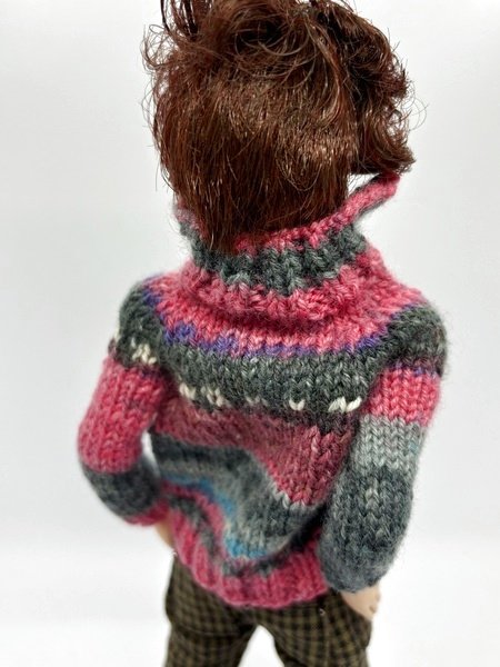 画像3: オビツボディ27size『わたあめコートセーター』 (3)