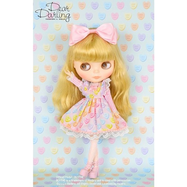 Blythe公式OF『キスミーピンク』ディアダーリン(22cm)ネオブライスサイズofセット - N's doll&Cafe
